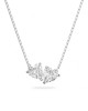 Swarovski Κολιέ Mesmera 5517117 Επιροδιωμένο