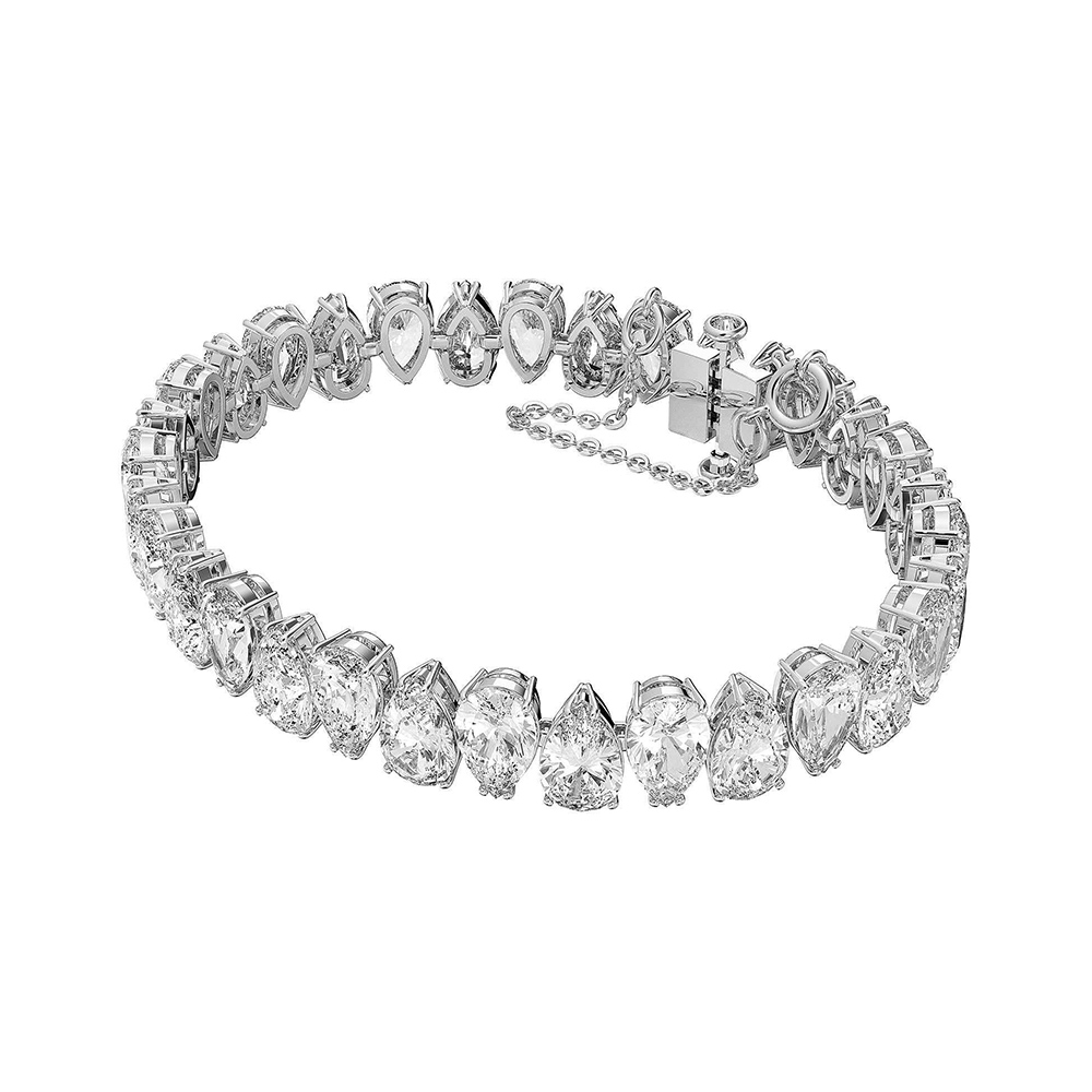 Swarovski Βραχιόλι Millenia 5598350 Επιπλατινωμένο