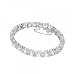 Swarovski Βραχιόλι Ριβιέρα Millenia 5599202 Επιπλατινωμένο
