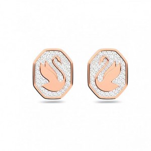 Swarovski earrings Signum 5621105 Pink Rhodium plated