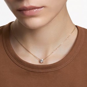 Swarovski Κολιέ Stilla 5636703 Επιχρυσωμένο με κίτρινο χρυσό