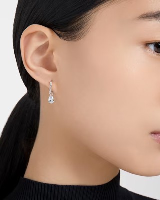 Swarovski Σκουλαρίκια Millenia 5636716 Επιπλατινωμένα