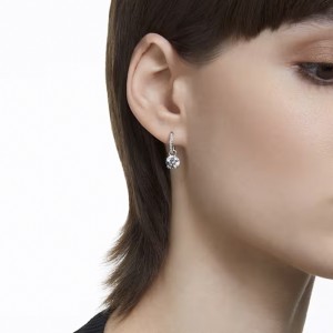 Swarovski Σκουλαρίκια Constella 5636717 Επιπλατινωμένα