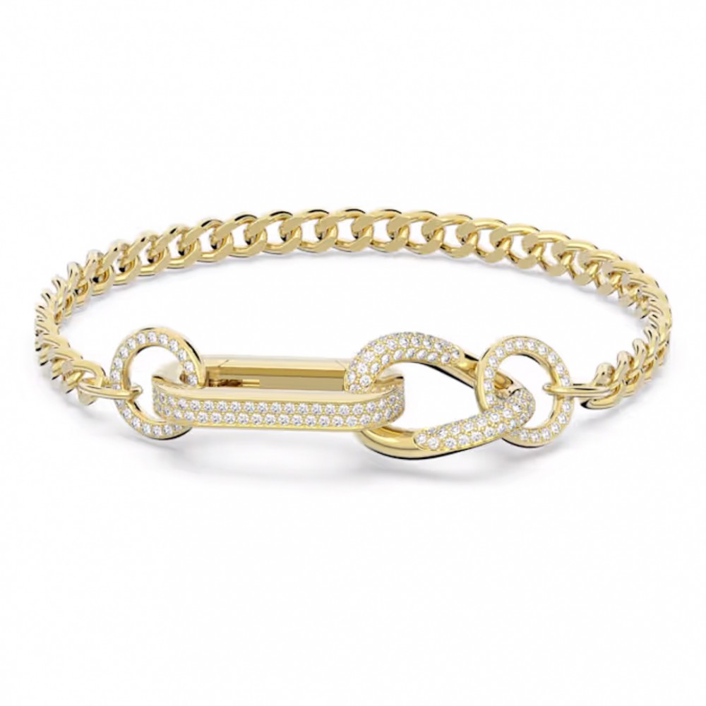 Swarovski Βραχιόλι Dextera 5636740 Επιχρυσωμένο με κίτρινο χρυσό