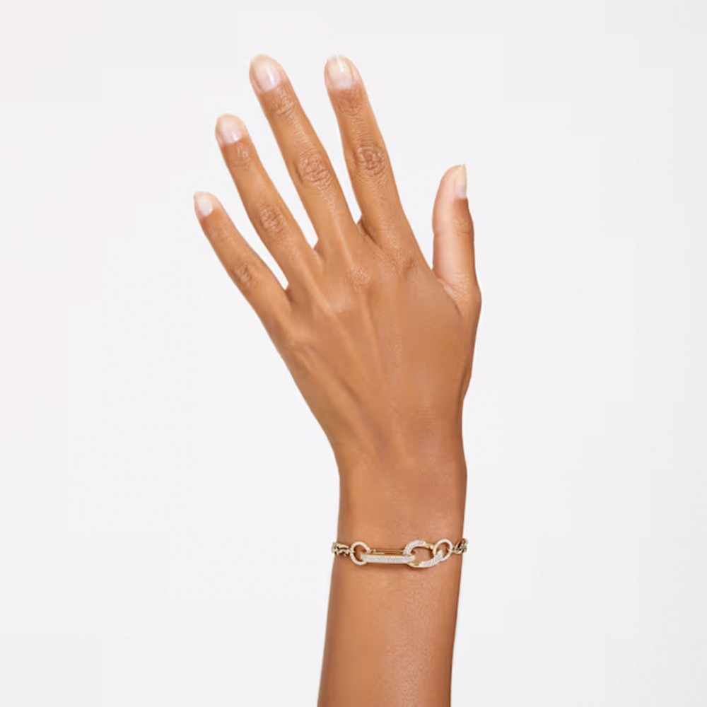 Swarovski Βραχιόλι Dextera 5636740 Επιχρυσωμένο με κίτρινο χρυσό