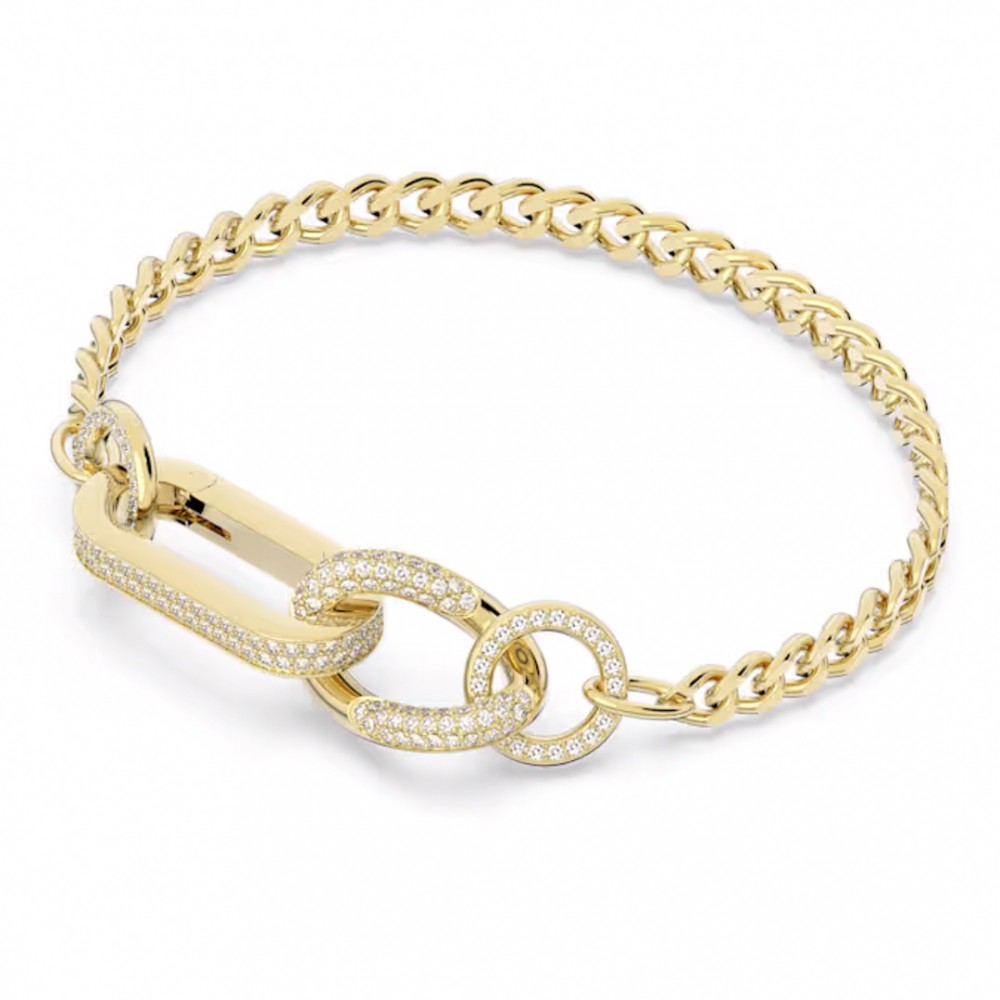 Swarovski Βραχιόλι Dextera 5636740 Επιχρυσωμένο με κίτρινο χρυσό