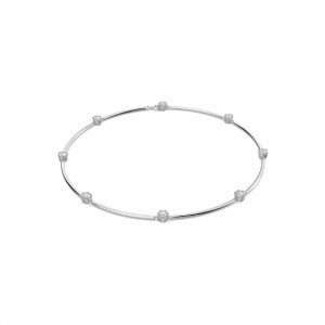 Swarovski necklace Constella 5638699 White tone plated