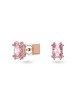 Swarovski Σκουλαρίκια Stilla 5639136 Επιχρυσωμένα με ροζ χρυσό