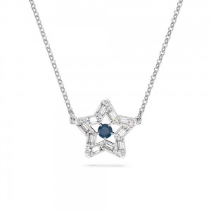 Swarovski necklace Stella 5639186 White tone plated