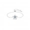 Swarovski Βραχιόλι Stella 5639187 Επιπλατινωμένο