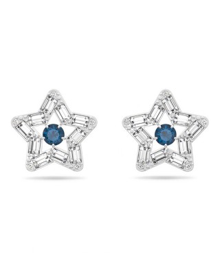Swarovski Σκουλαρίκια Stella 5639188 Επιπλατινωμένα