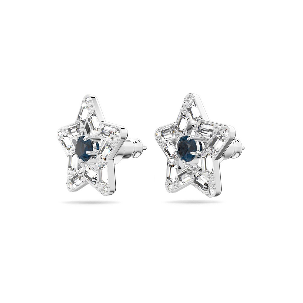 Swarovski Σκουλαρίκια Stella 5639188 Επιπλατινωμένα