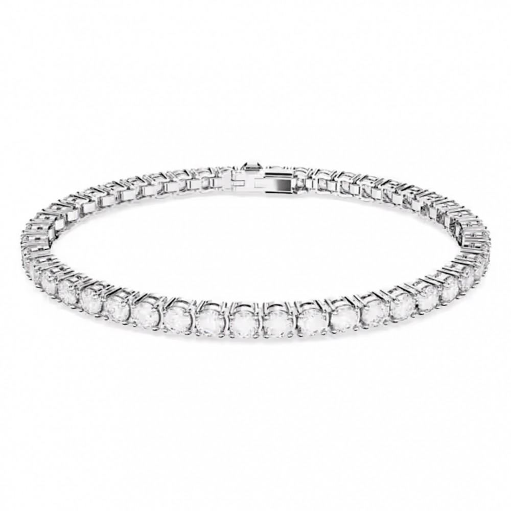 Swarovski Βραχιόλι Matrix Tennis 5648936 Επιροδιωμένο