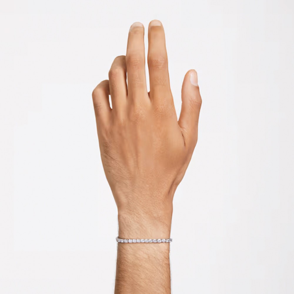 Swarovski Βραχιόλι Matrix Tennis 5648936 Επιροδιωμένο