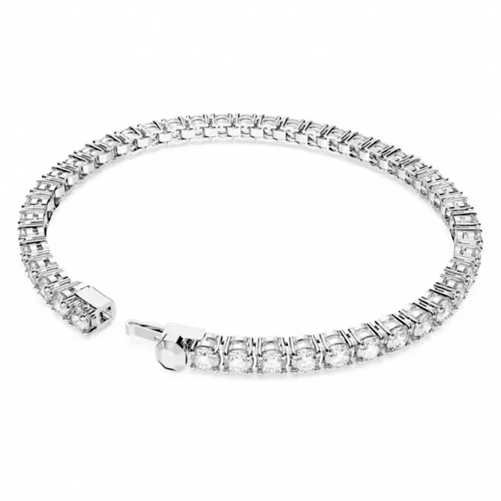 Swarovski Βραχιόλι Matrix Tennis 5648936 Επιροδιωμένο