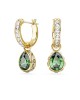 Swarovski Σκουλαρίκια Stilla 5662922 Επιχρυσωμένα με κίτρινο χρυσό