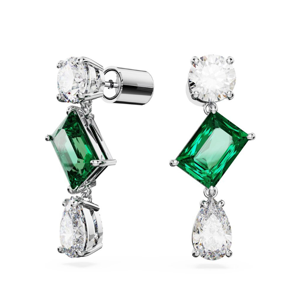 Swarovski Σκουλαρίκια Mesmera 5665878 Επιροδιωμένο