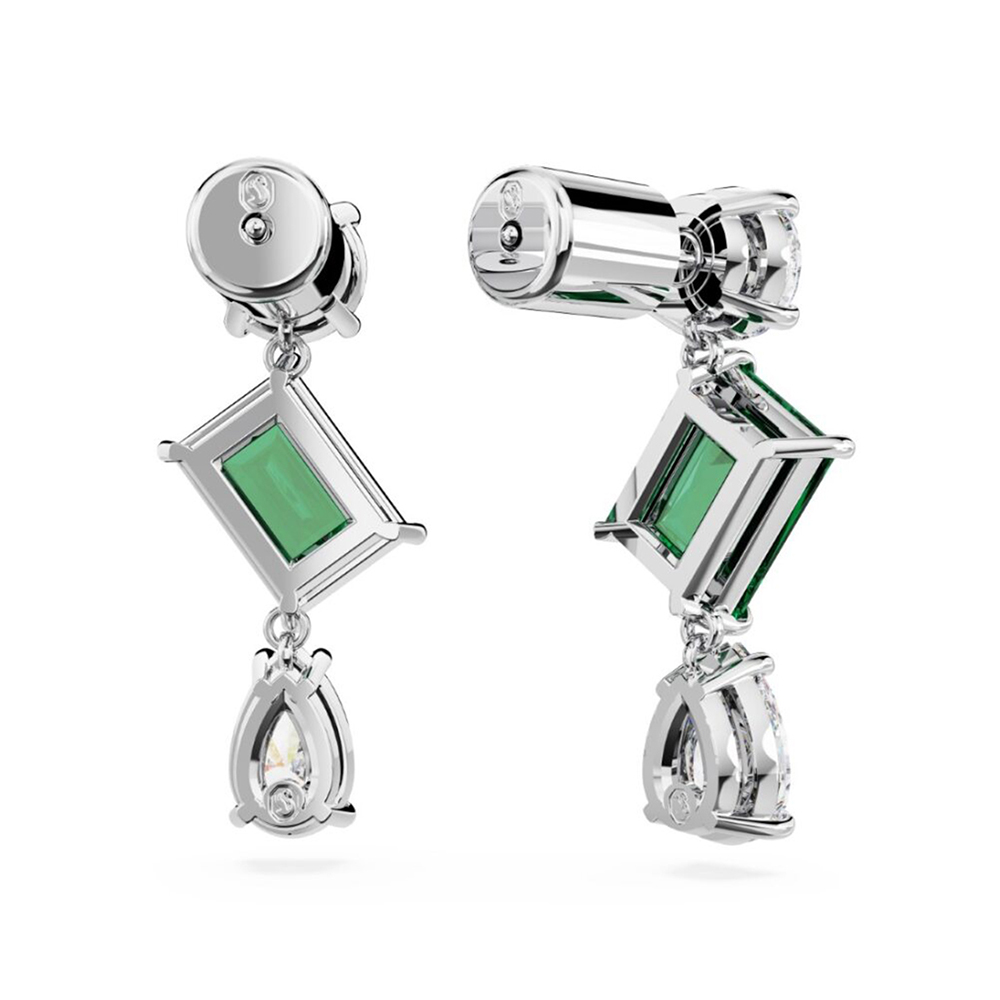Swarovski Σκουλαρίκια Mesmera 5665878 Επιροδιωμένο