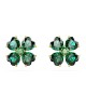Swarovski Σκουλαρίκια Idylia 5666236 Επιχρυσωμένα με κίτρινο χρυσό