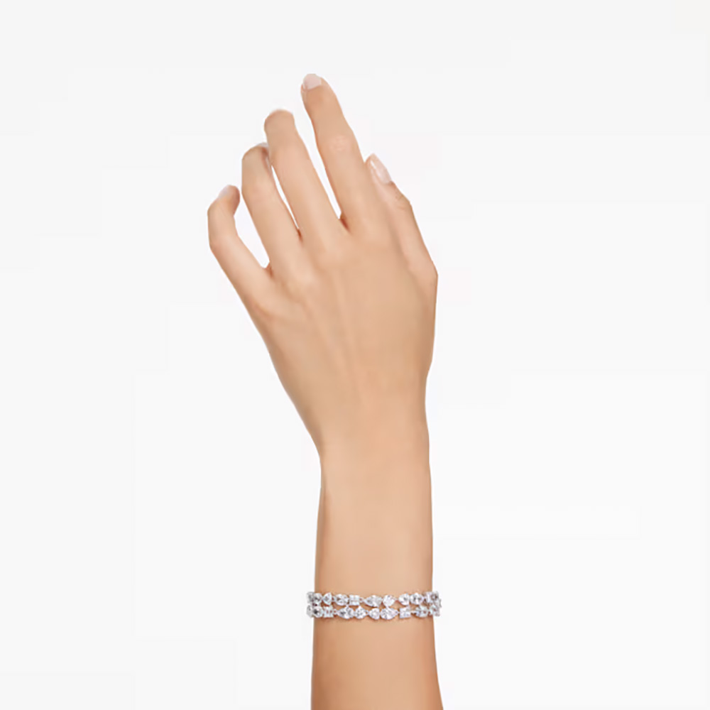Swarovski Βραχιόλι Mesmera 5669927 Επιροδιωμένο