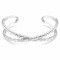 Swarovski Βραχιόλι Hyperbola 5677626 Επιροδιωμένο