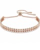 Swarovski Βραχιόλι Matrix Tennis 5677823 Επιχρσωμένο με ροζ χρυσό