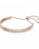 Swarovski Βραχιόλι Matrix Tennis 5677823 Επιχρσωμένο με ροζ χρυσό