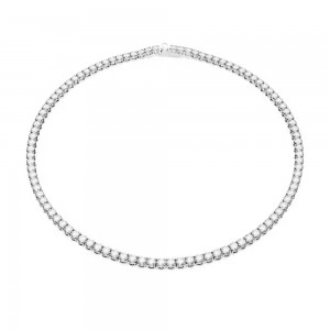 Swarovski Κολιέ Matrix Tennis 5681801Επιροδιωμένο