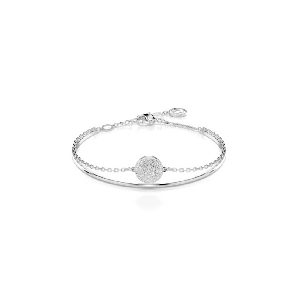 Swarovski Βραχιόλι Meteora 5683447 Επιπλατινωμένο
