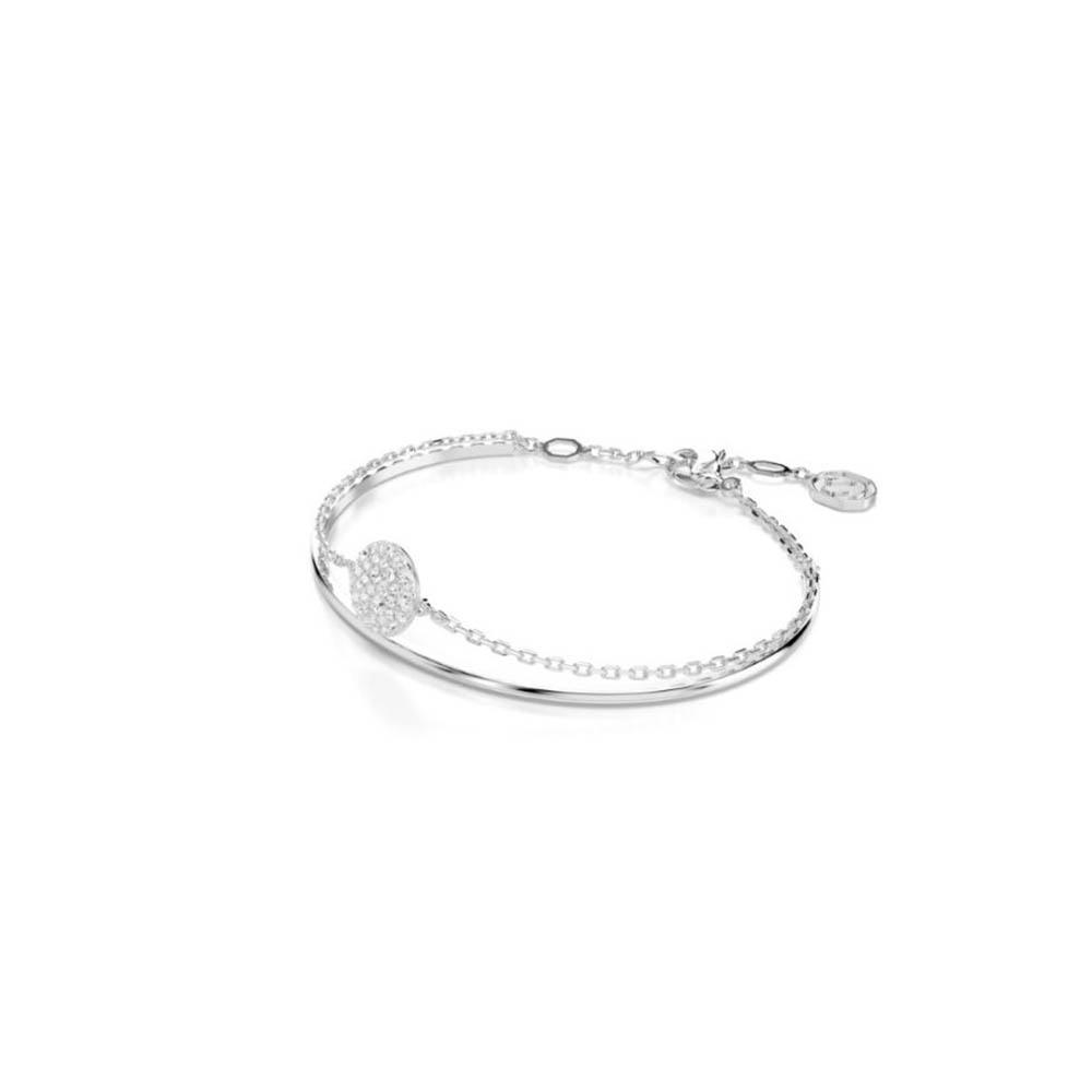 Swarovski Βραχιόλι Meteora 5683447 Επιπλατινωμένο