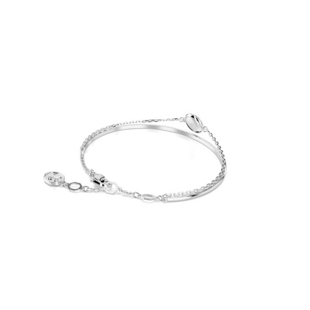 Swarovski Βραχιόλι Meteora 5683447 Επιπλατινωμένο