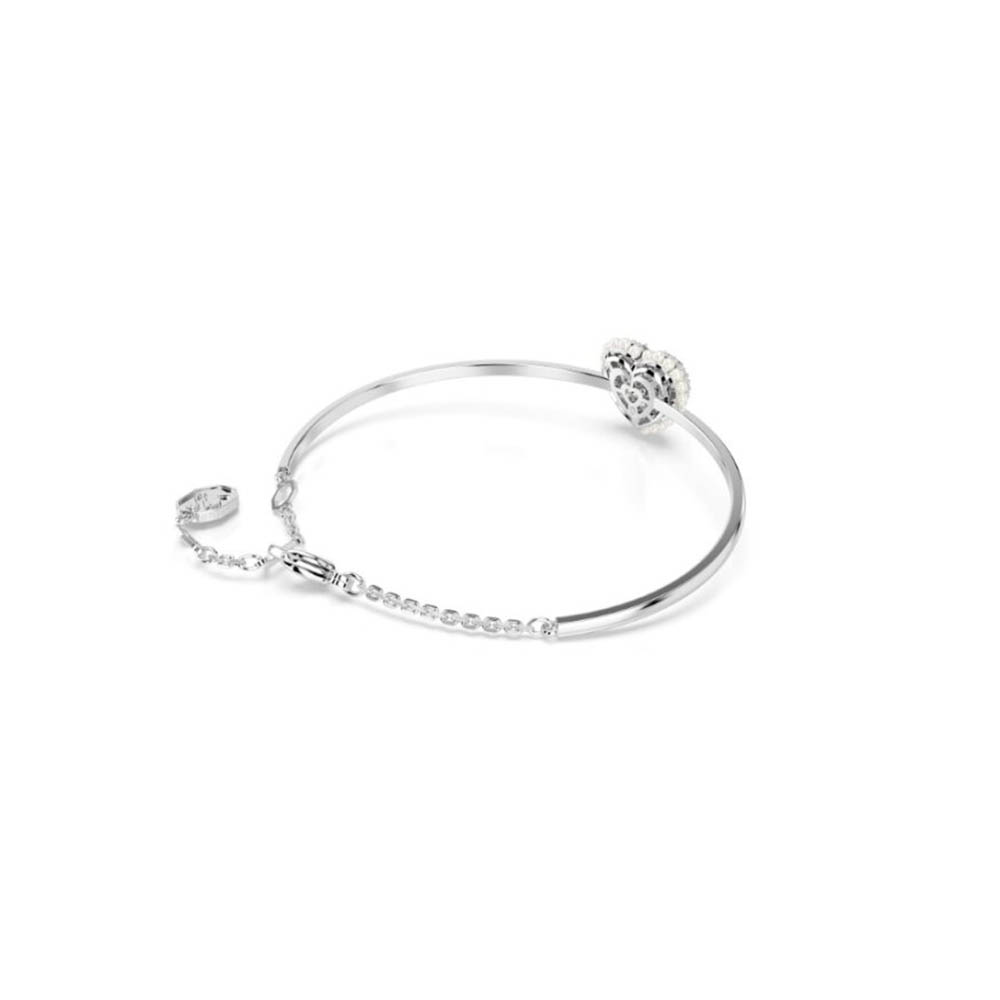Swarovski Βραχιόλι Hyperbola 5684385 Επιπλατινωμένο