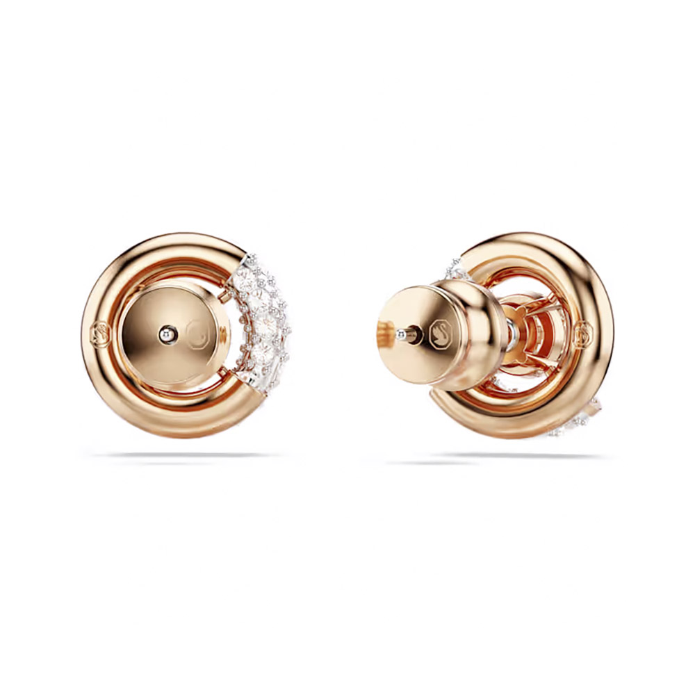 Swarovski Σκουλαρίκια Dextera 5692258 Επιχρυσωμένα με ροζ χρυσό