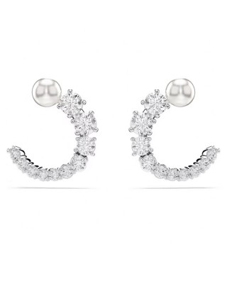 Swarovski Σκουλαρίκια Matrix 5692260 Επιπλατινωμένα