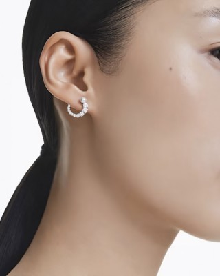 Swarovski Σκουλαρίκια Matrix 5692260 Επιπλατινωμένα