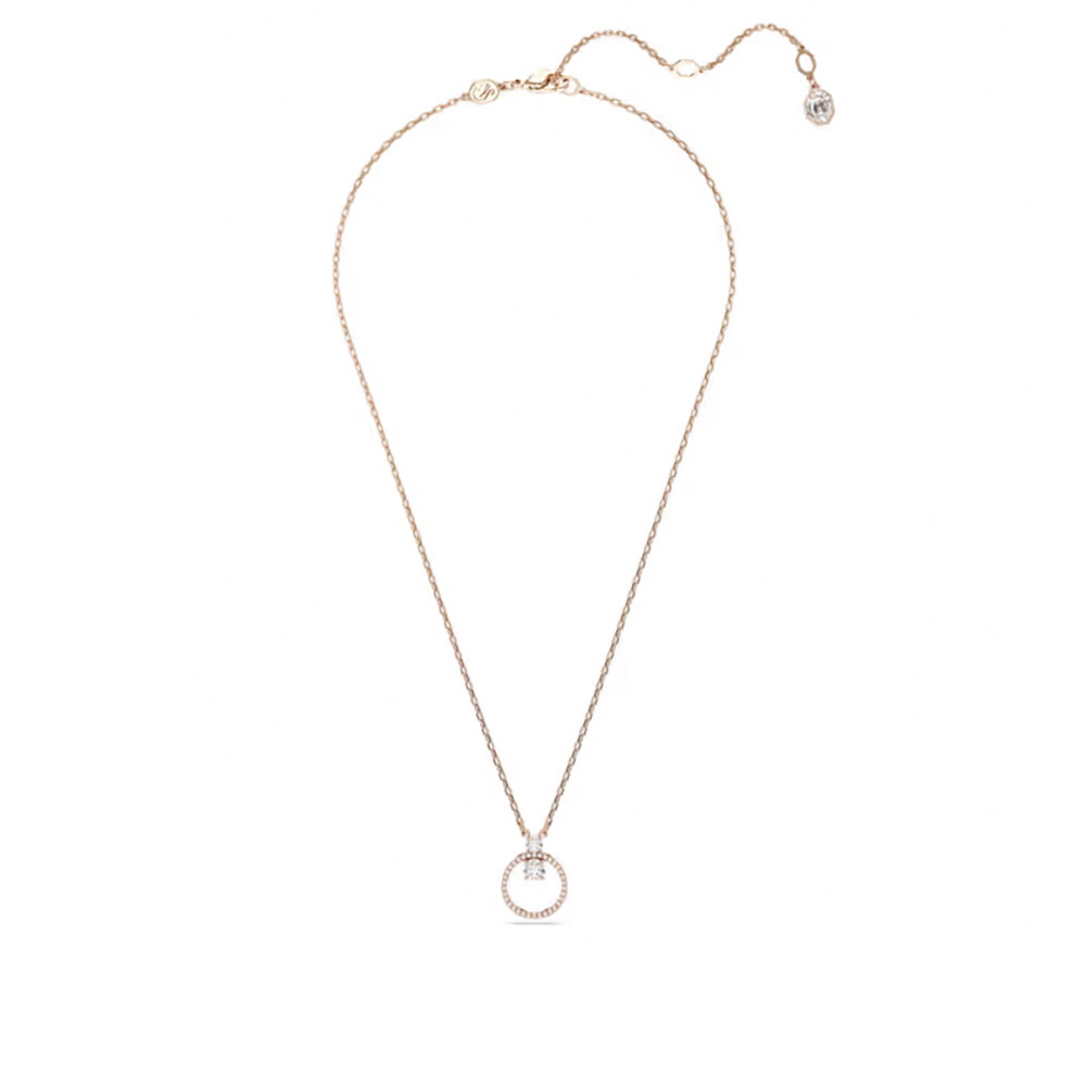 Swarovski Κολιέ Constella 5692266 Επιχρυσωμένο με ροζ χρυσό