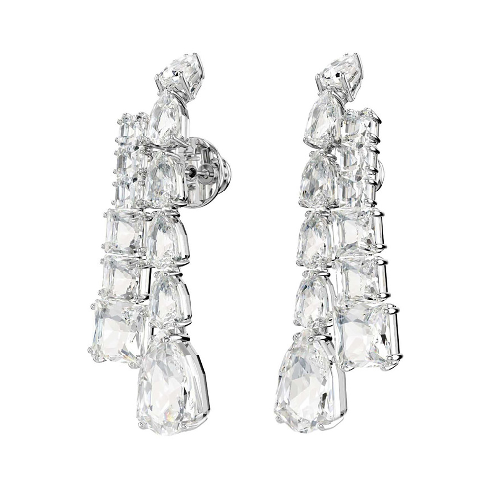 Swarovski Σκουλαρίκια Matrix 5692515 Επιροδιωμένα
