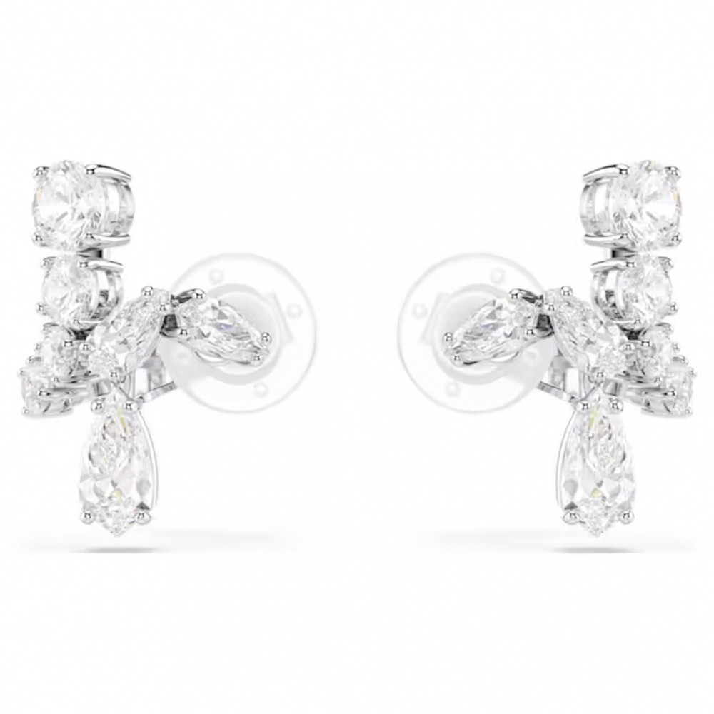 Swarovski Σκουλαρίκια με κλιπ Matrix 5692523 Επιροδιωμένα