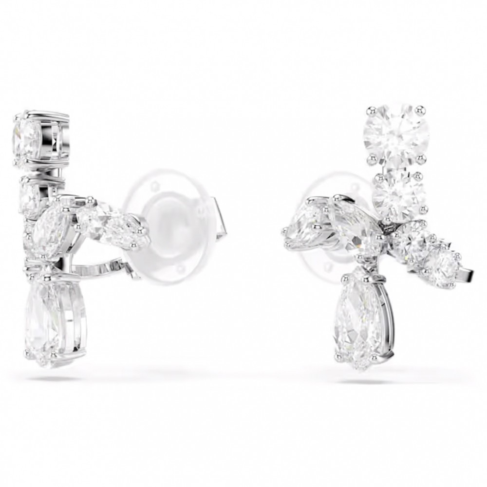 Swarovski Σκουλαρίκια με κλιπ Matrix 5692523 Επιροδιωμένα