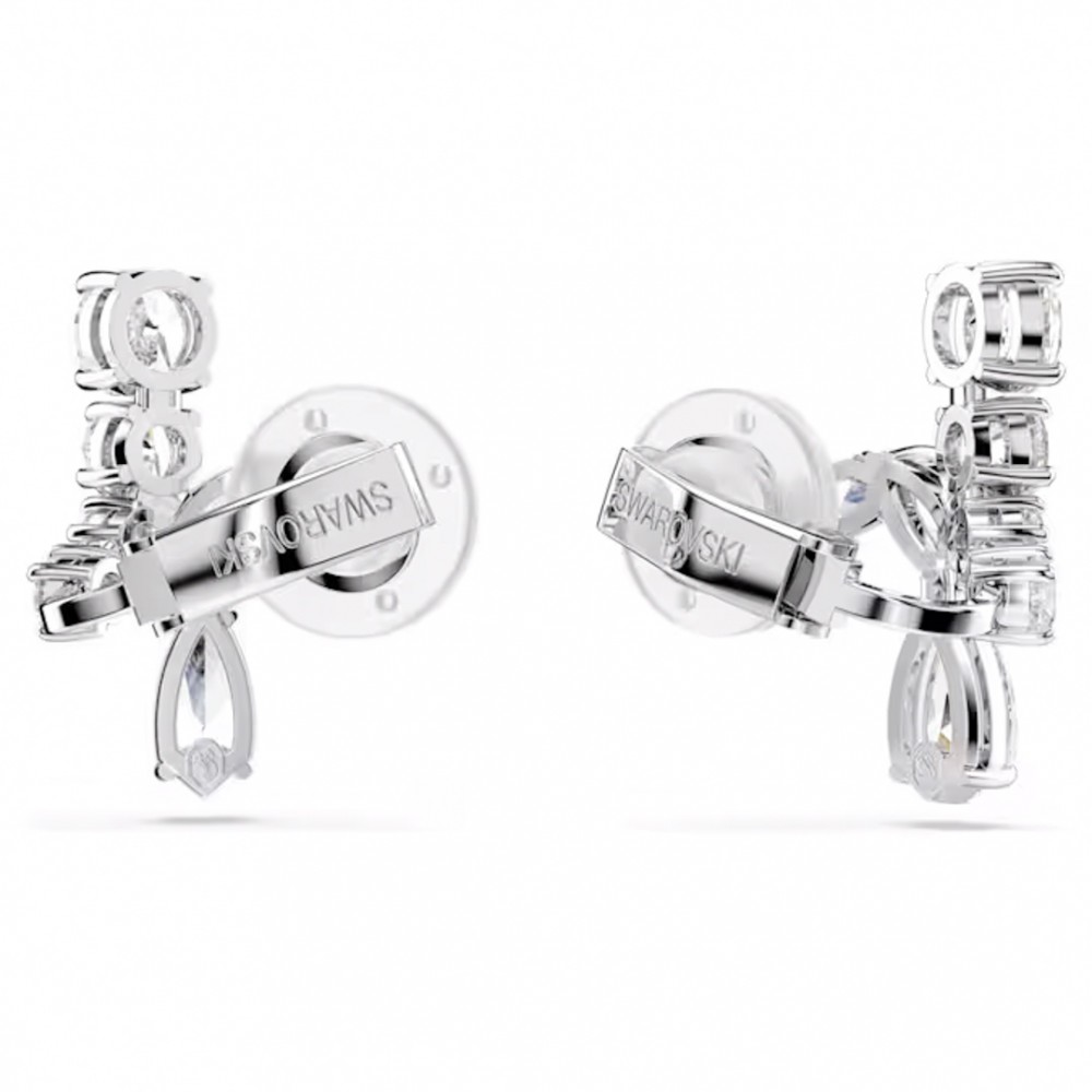 Swarovski Σκουλαρίκια με κλιπ Matrix 5692523 Επιροδιωμένα