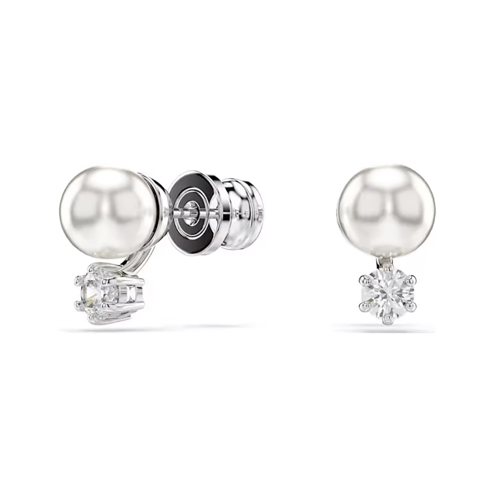 Swarovski Σκουλαρίκια Matrix 5694225 Επιπλατινωμένο