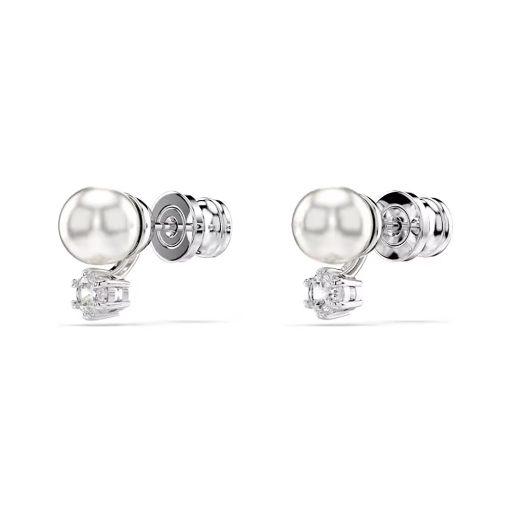 Swarovski Σκουλαρίκια Matrix 5694225 Επιπλατινωμένο