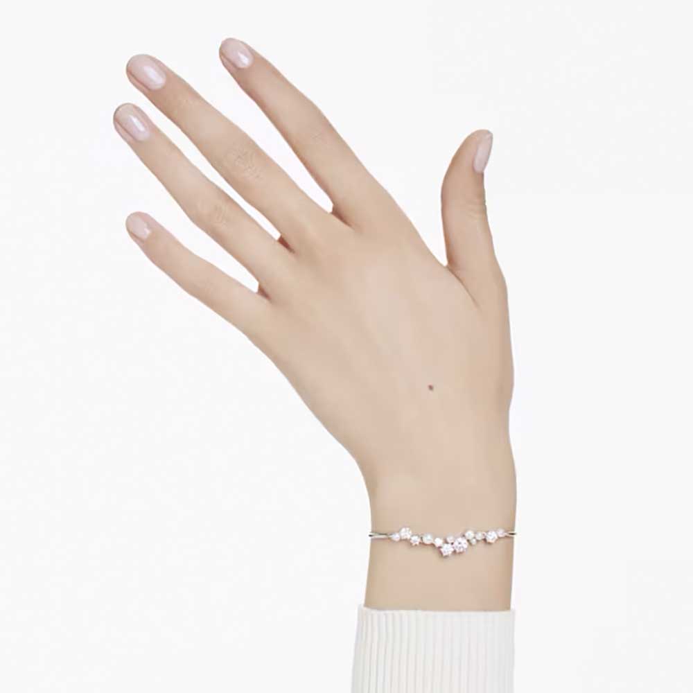 Swarovski Βραχιόλι Constella 5705618 Επιροδιωμένο