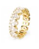 Swarovski Δαχτυλίδι Matrix 5707188 Επιχρυσωμένο με κίτρινο χρυσό