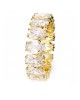 Swarovski Δαχτυλίδι Matrix 5707188 Επιχρυσωμένο με κίτρινο χρυσό