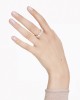 Swarovski Δαχτυλίδι Matrix 5707188 Επιχρυσωμένο με κίτρινο χρυσό