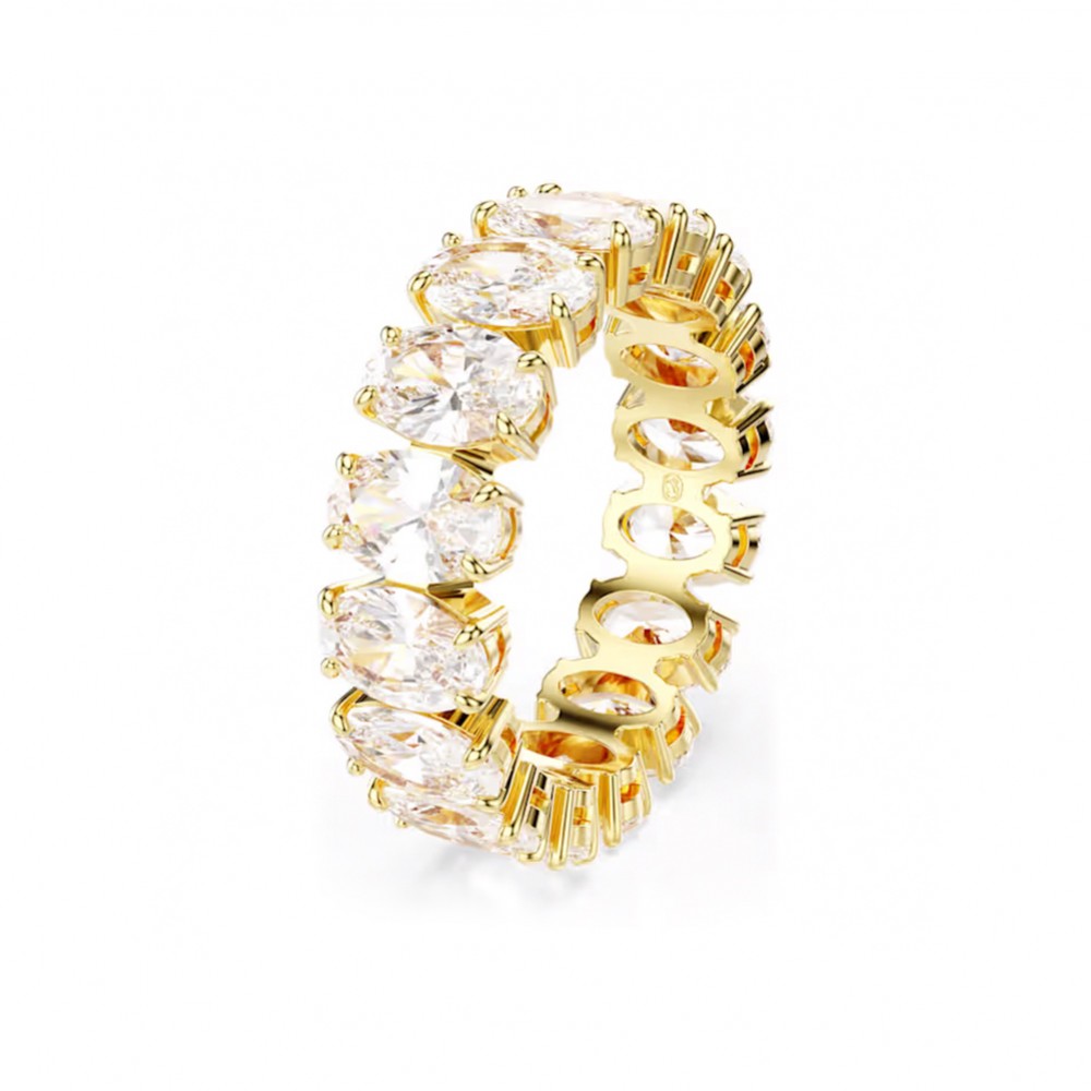 Swarovski Δαχτυλίδι Matrix 5707190 Επιχρυσωμένο με κίτρινο χρυσό