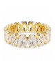 Swarovski Δαχτυλίδι Matrix 5707190 Επιχρυσωμένο με κίτρινο χρυσό
