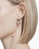 Swarovski Σκουλαρίκια Idyllia 5709953 Επιχρυσωμένα με κίτρινο χρυσό