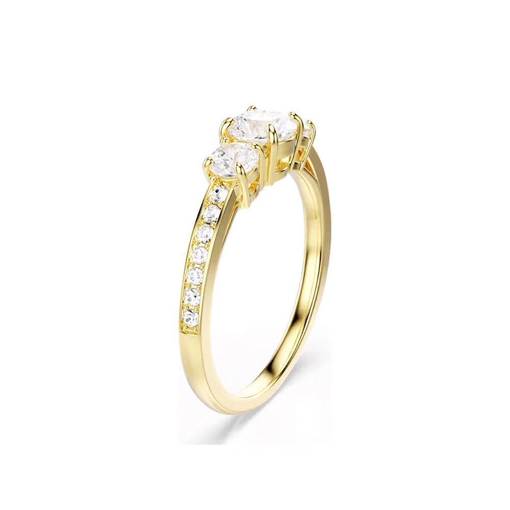Swarovski Δαχτυλίδια Stilla Attract 5723294 Επιχρυσωμένο με κίτρινο χρυσό